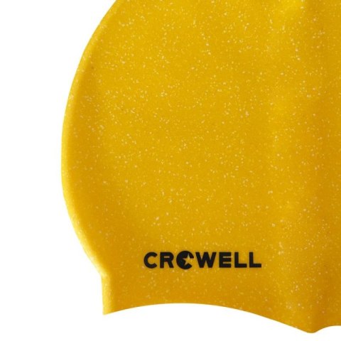 Czepek pływacki silikonowy Crowell Recycling Pearl żółty kol.7 Czepek pływacki silikonowy Crowell Recycling Pearl żółty kol.7
