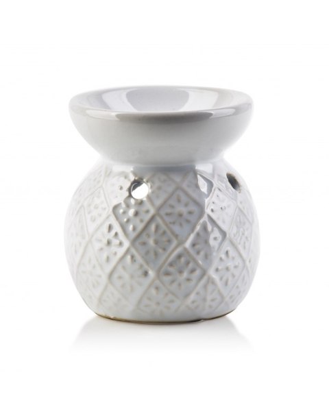 Kominek ceramiczny biały na olejek zapachowy Kominek ceramiczny biały na olejek zapachowy