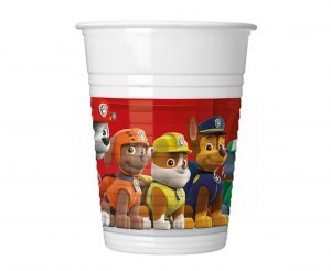 Kubeczki plastikowe Paw Patrol - Ready for Action (Nickelodeon) 200ml 8 szt. | 93556 Kubeczki plastikowe Paw Patrol - Ready for Action (Nickelodeon) 200ml 8 szt. | 93556