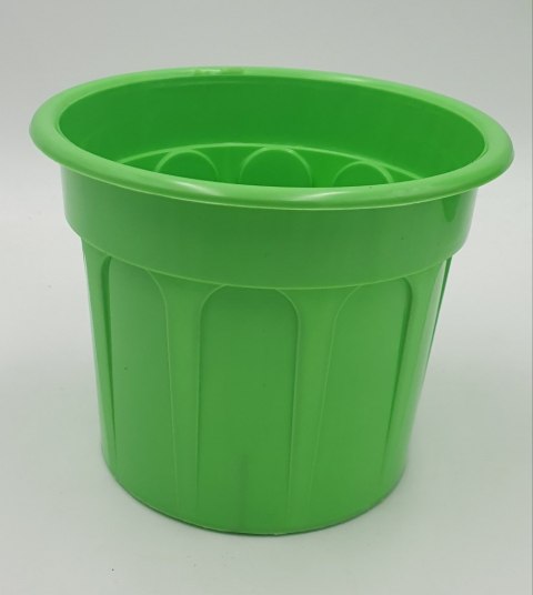 Osłonka / doniczka 10szt CARO 11cm ZIELONA Osłonka / doniczka 10szt CARO 11cm ZIELONA