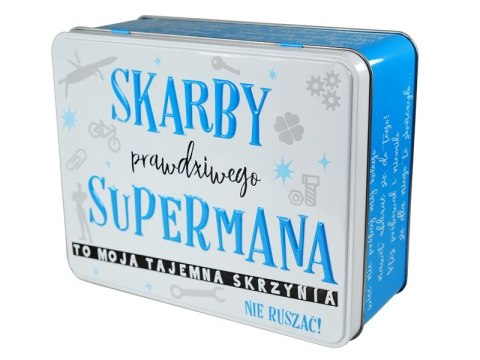 Puszka Skarbuszka Skarby supermana | PS-002 Puszka Skarbuszka Skarby supermana | PS-002