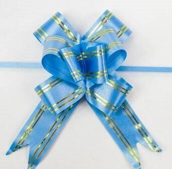 Wstążka 3cm x 50 cm 10szt niebieska Wst-0010 Wstążka 3cm x 50 cm 10szt niebieska Wst-0010