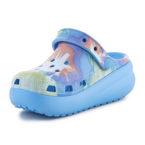 Klapki Crocs Classic Tie Dye Cutie Clog K Jr 208083-4KT Klapki Crocs Classic Tie Dye Cutie Clog K Jr 208083-4KT