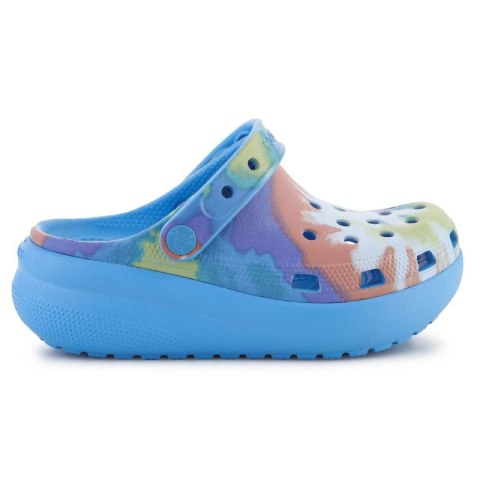 Klapki Crocs Classic Tie Dye Cutie Clog K Jr 208083-4KT Klapki Crocs Classic Tie Dye Cutie Clog K Jr 208083-4KT