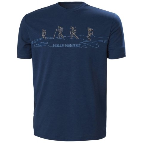Koszulka Helly Hansen Skog Recycled Graphic M 63082 584 Koszulka Helly Hansen Skog Recycled Graphic M 63082 584