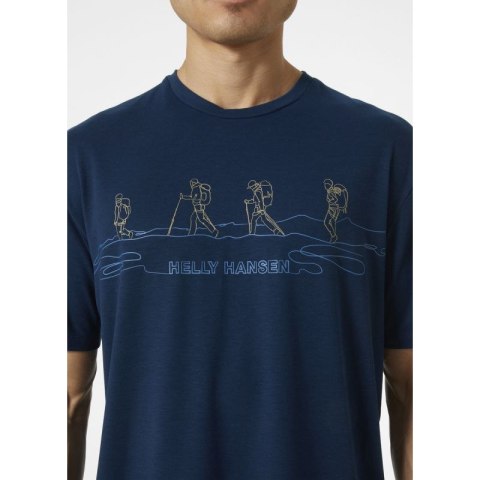 Koszulka Helly Hansen Skog Recycled Graphic M 63082 584 Koszulka Helly Hansen Skog Recycled Graphic M 63082 584