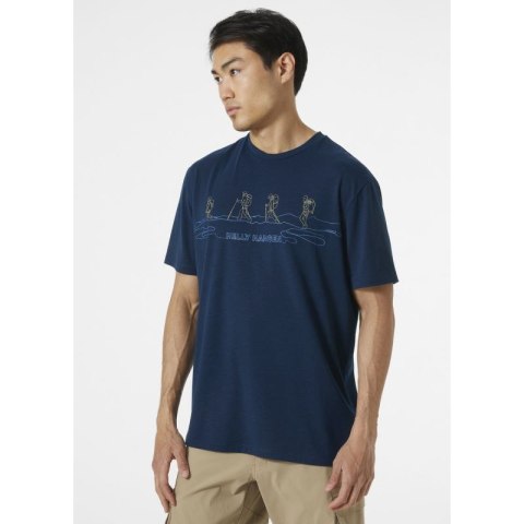 Koszulka Helly Hansen Skog Recycled Graphic M 63082 584 Koszulka Helly Hansen Skog Recycled Graphic M 63082 584