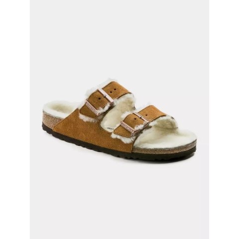 Klapki Birkenstock Arizona Shearling Mink W 1001135 Klapki Birkenstock Arizona Shearling Mink W 1001135