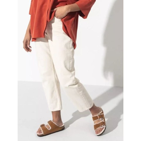 Klapki Birkenstock Arizona Shearling Mink W 1001135 Klapki Birkenstock Arizona Shearling Mink W 1001135