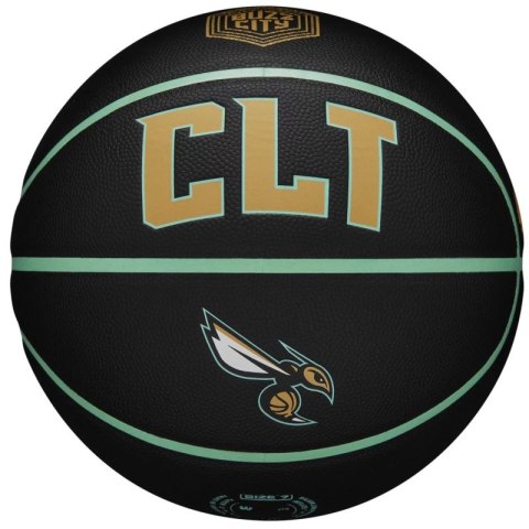 Piłka do koszykówki Wilson NBA Team City Collector Charlotte Hornets Ball WZ4016404ID Piłka do koszykówki Wilson NBA Team City Collector Charlotte Hornets Ball WZ4016404ID