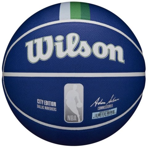 Piłka do koszykówki Wilson NBA Team City Collector Dallas Mavericks Ball WZ4016407ID Piłka do koszykówki Wilson NBA Team City Collector Dallas Mavericks Ball WZ4016407ID
