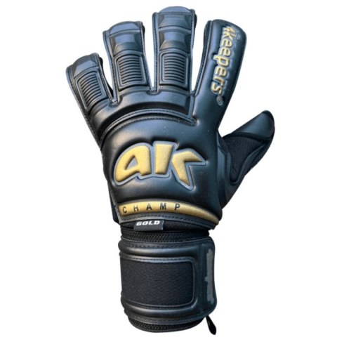 Rękawice bramkarskie 4keepers Champ Gold Black VI RF2 M S906441 Rękawice bramkarskie 4keepers Champ Gold Black VI RF2 M S906441