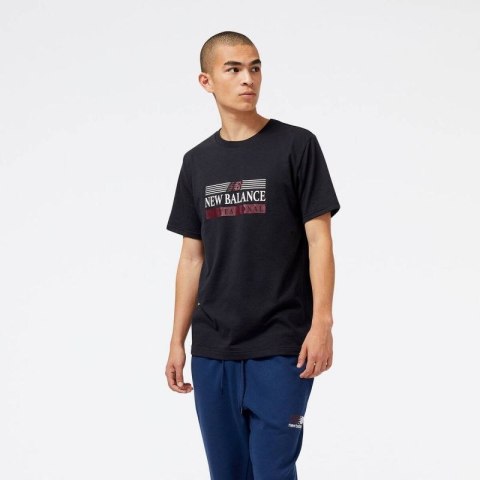 Koszulka New Balance Sport Core Cotton Jersey S BK M MT31906BK Koszulka New Balance Sport Core Cotton Jersey S BK M MT31906BK