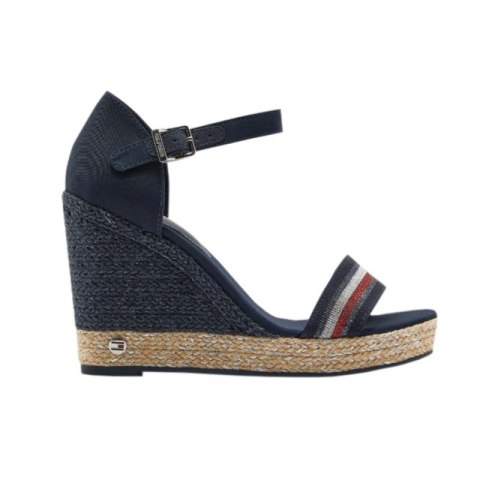 Sandały Tommy Hilfiger Grosgrain High Wedge Sandal W FW0FW05254 Sandały Tommy Hilfiger Grosgrain High Wedge Sandal W FW0FW05254