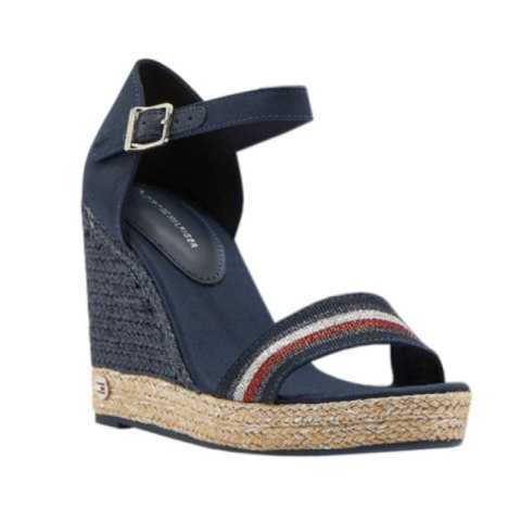 Sandały Tommy Hilfiger Grosgrain High Wedge Sandal W FW0FW05254 Sandały Tommy Hilfiger Grosgrain High Wedge Sandal W FW0FW05254