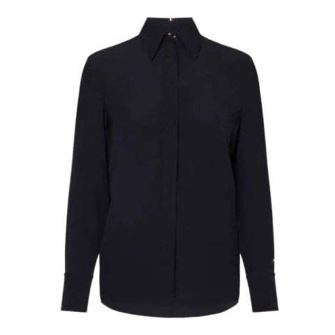 Koszula Tommy Hilfiger Viscose Crepe Blouse Ls W WW0WW32274 Koszula Tommy Hilfiger Viscose Crepe Blouse Ls W WW0WW32274