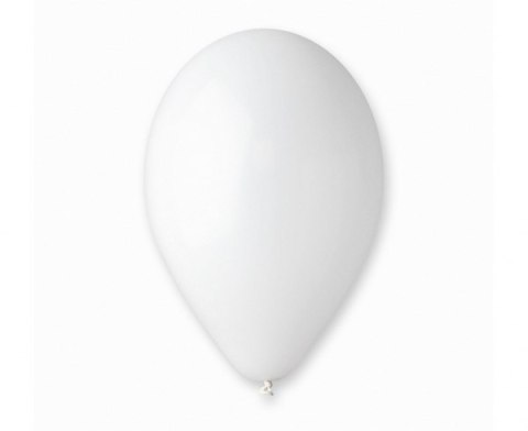 Balony pastel 13" - białe 50 szt. G120 Balony pastel 13" - białe 50 szt. G120