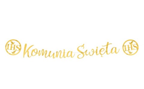 Banner komunijny Komunia Święta 150 cm | 127483 Banner komunijny Komunia Święta 150 cm | 127483