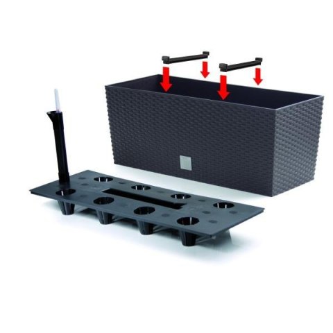 Skrzynka rattan Rato DRTC500-S433 51x19 h19 - ANTRACYT Skrzynka rattan Rato DRTC500-S433 51x19 h19 - ANTRACYT