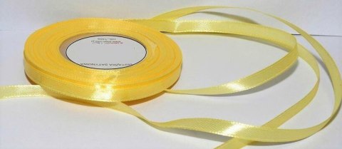 Wstążka satynowa 12mmx32m ŻÓŁTA 4szt. | AX12-02 Wstążka satynowa 12mmx32m ŻÓŁTA 4szt. | AX12-02