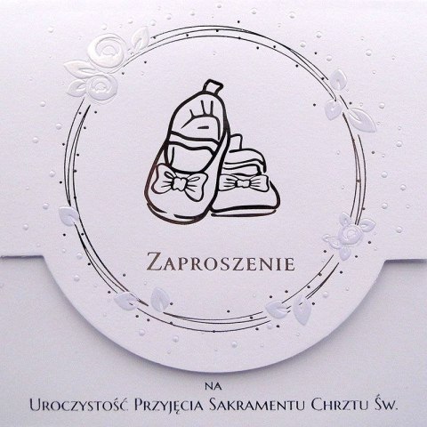 Zaproszenie na Chrzest Św. 10szt. KW LUX Zaproszenie na Chrzest Św. 10szt. KW LUX