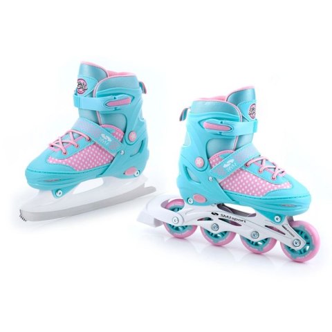 Rolki regulowane SMJ sport 2w1 Jr Lili Rolki regulowane SMJ sport 2w1 Jr Lili