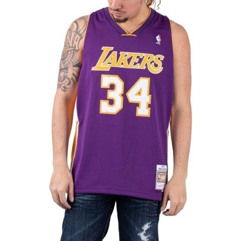 Koszulka Mitchell & Ness Los Angeles Lakers NBA Swingman Jersey Lakers 99-00 Shaquille O`Neal SMJYGS18447-LALPURP99SON Koszulka Mitchell & Ness Los Angeles Lakers NBA Swingman Jersey Lakers 99-00 Shaquille O`Neal SMJYGS18447-LALPURP99SON