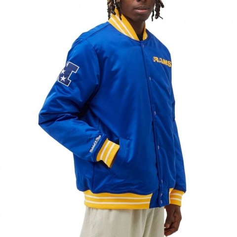 Kurtka Mitchell & Ness NFL Heavyweight Satin Jacket Los Angeles Rams M OJBF3413-LARYYPPPROYA Kurtka Mitchell & Ness NFL Heavyweight Satin Jacket Los Angeles Rams M OJBF3413-LARYYPPPROYA