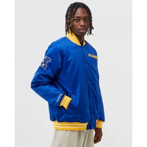 Kurtka Mitchell & Ness NFL Heavyweight Satin Jacket Los Angeles Rams M OJBF3413-LARYYPPPROYA Kurtka Mitchell & Ness NFL Heavyweight Satin Jacket Los Angeles Rams M OJBF3413-LARYYPPPROYA