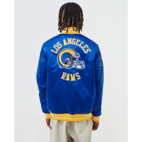 Kurtka Mitchell & Ness NFL Heavyweight Satin Jacket Los Angeles Rams M OJBF3413-LARYYPPPROYA Kurtka Mitchell & Ness NFL Heavyweight Satin Jacket Los Angeles Rams M OJBF3413-LARYYPPPROYA