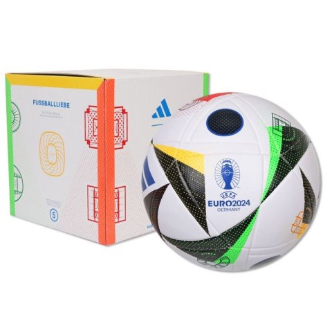 Piłka nożna adidas Fussballliebe Euro24 League Box IN9369 Piłka nożna adidas Fussballliebe Euro24 League Box IN9369