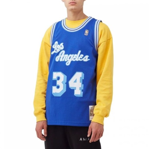 Koszulka Mitchell & Ness NBA Swingman Los Angeles Lakers Shaquille O'Neal M SMJYAC18013-LALROYA96SON Koszulka Mitchell & Ness NBA Swingman Los Angeles Lakers Shaquille O'Neal M SMJYAC18013-LALROYA96SON