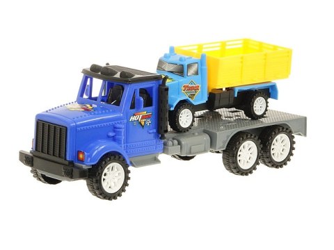 Auto z lawetą i autem ciężarowym z napędem 33cm Auto z lawetą i autem ciężarowym z napędem 33cm