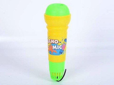 Mikrofon echo 23x8x8cm Mikrofon echo 23x8x8cm