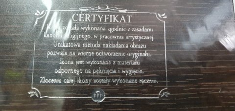 Obraz ikona 13x18cm ŚWIĘTA RODZINA nr10 Obraz ikona 13x18cm ŚWIĘTA RODZINA nr10