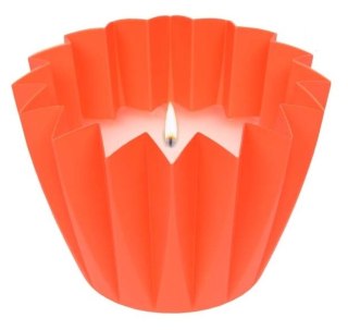 Świeca lampion ogrodowy aromat pomarańczowa
