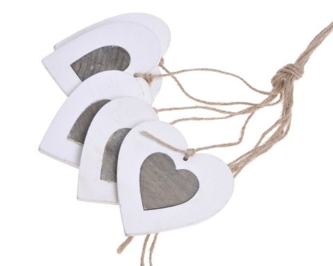 Zawieszka serduszka 7cm 5szt. | 5CAN6979 Zawieszka serduszka 7cm 5szt. | 5CAN6979