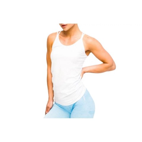 Koszulka GymHero L.A Classic Basic Tee W WHITE-TEE Koszulka GymHero L.A Classic Basic Tee W WHITE-TEE
