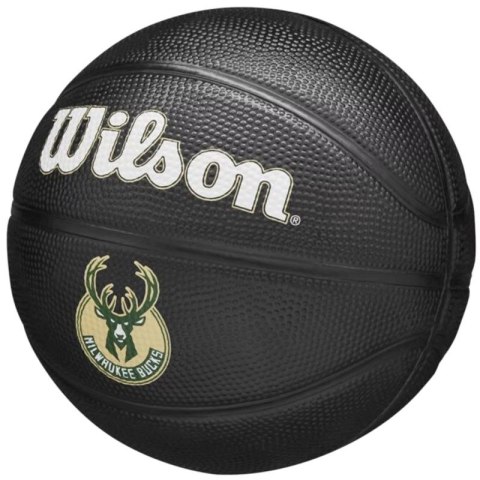 Piłka do koszykówki Wilson Team Tribute Milwaukee Bucks Mini Ball WZ4017606XB Piłka do koszykówki Wilson Team Tribute Milwaukee Bucks Mini Ball WZ4017606XB