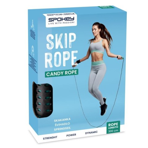Skakanka łożyskowana Spokey Candy Rope SPK-943631 Skakanka łożyskowana Spokey Candy Rope SPK-943631