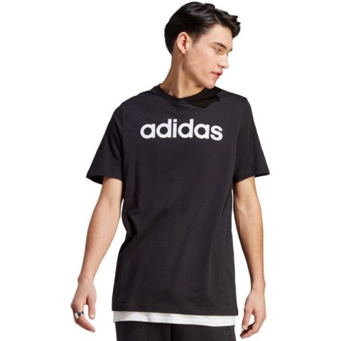 Koszulka adidas Essentials Single Jersey Linear Embroidered Logo Tee M IC9274 Koszulka adidas Essentials Single Jersey Linear Embroidered Logo Tee M IC9274