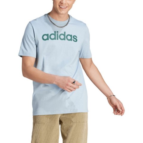 Koszulka adidas Essentials Single Jersey Linear Embroidered Logo Tee M IJ8651 Koszulka adidas Essentials Single Jersey Linear Embroidered Logo Tee M IJ8651