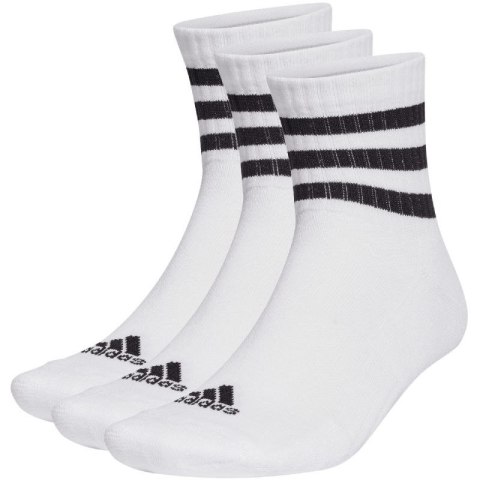 Skarpety adidas 3-Stripes Cushioned Sportswear Mid-Cut Socks 3P HT3456 Skarpety adidas 3-Stripes Cushioned Sportswear Mid-Cut Socks 3P HT3456