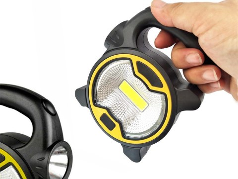 Lampa warsztatowa mocna led cob z uchwytem | 11303_Y ŻÓŁTY Lampa warsztatowa mocna led cob z uchwytem | 11303_Y ŻÓŁTY