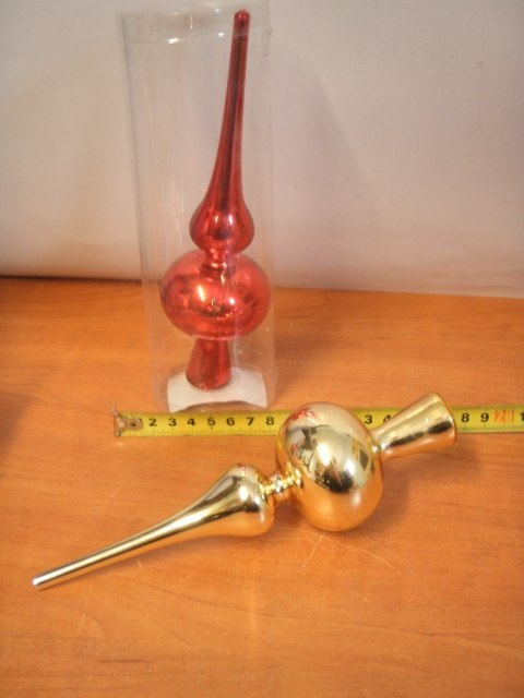 Szpic szklany 20cm 0775 Szpic szklany 20cm 0775