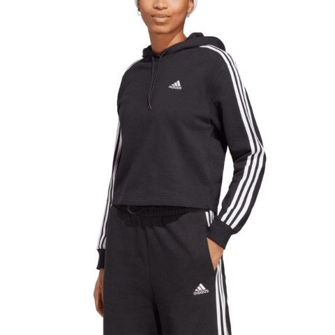 Bluza adidas Essentials 3-Stripes French Terry Crop Hoodie W IC8767 Bluza adidas Essentials 3-Stripes French Terry Crop Hoodie W IC8767