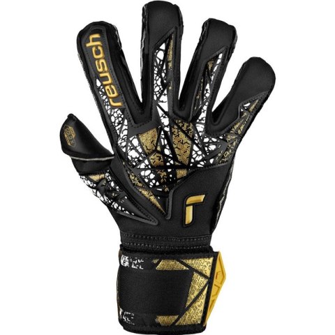 Rękawice bramkarskie Reusch Attrakt Freegel Gold X Evolution Cut Finger Support 54 70 950 7740 Rękawice bramkarskie Reusch Attrakt Freegel Gold X Evolution Cut Finger Support 54 70 950 7740