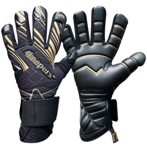 Rękawice bramkarskie 4Keepers Soft Onyx NC M S929249 Rękawice bramkarskie 4Keepers Soft Onyx NC M S929249
