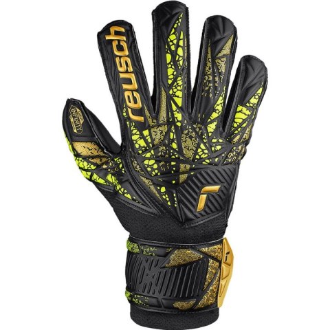 Rękawice bramkarskie Reusch Attrakt Infinity Finger Support Jr 54 72 710 7739 Rękawice bramkarskie Reusch Attrakt Infinity Finger Support Jr 54 72 710 7739