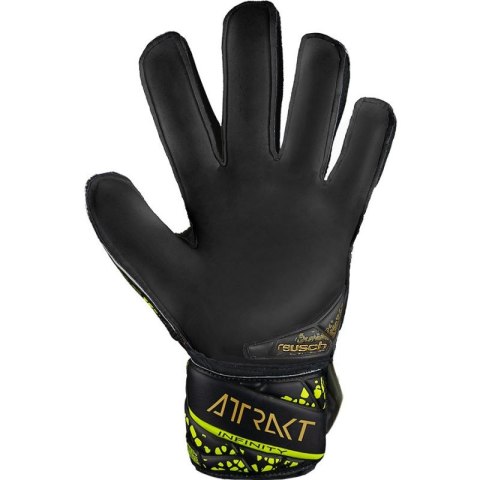 Rękawice bramkarskie Reusch Attrakt Infinity Finger Support Jr 54 72 710 7739 Rękawice bramkarskie Reusch Attrakt Infinity Finger Support Jr 54 72 710 7739